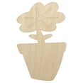 thumbnail image 1 of Flower Pot Doodle Wood Shape Unfinished Piece Cutout Craft DIY Projects - 6.25 Inch Size - 1/8 Inch Thick, 1 of 7