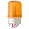 thumbnail image 1 of Industrial LED Rotating Strobe Beacon Warning Lights,  Warning Effect Pole Mount Beacon Warning Light With 3 Fastening Nuts For Densely Populated Places Yellow, 1 of 8
