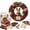 D, variant on 3D Christmas Fabric Wreath DIY Kit, DIY Patchwork Kit with Pattern and Supplies,Handmade Holiday Craft Decoration Set for Beginners Front Door