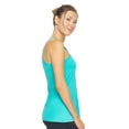 thumbnail image 2 of Expert Brand Women's Airstretch Lite Racerback Tank Top, Bright Teal, XXL, 2 of 5
