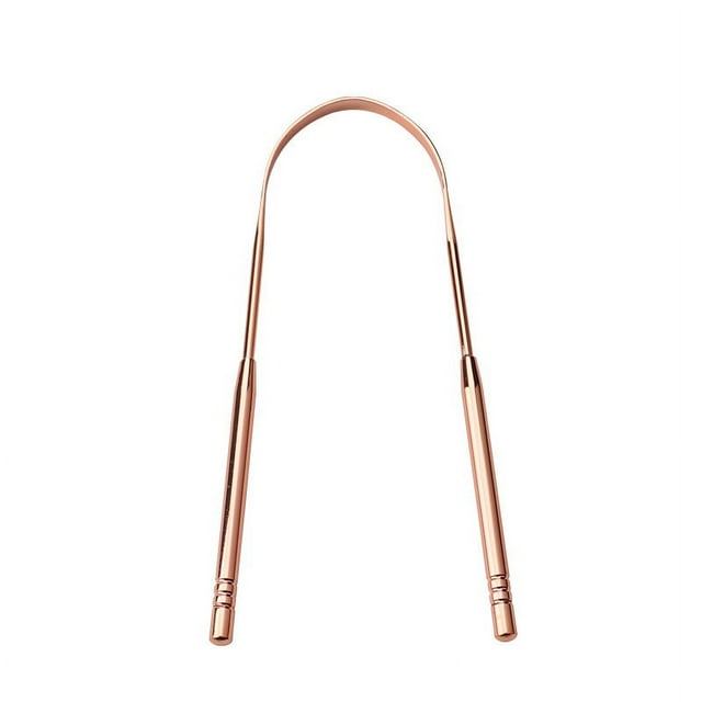Juego de raspador de lengua, cepillo limpiador de lengua de acero inoxidable, cuidado fresco del aliento, raspado de lengua de doble cara disponible