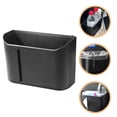 thumbnail image 1 of KAKOWELY Car Back Seat Organizer Black ABS with Simple Design for Car Use 1Pcs, 1 of 7
