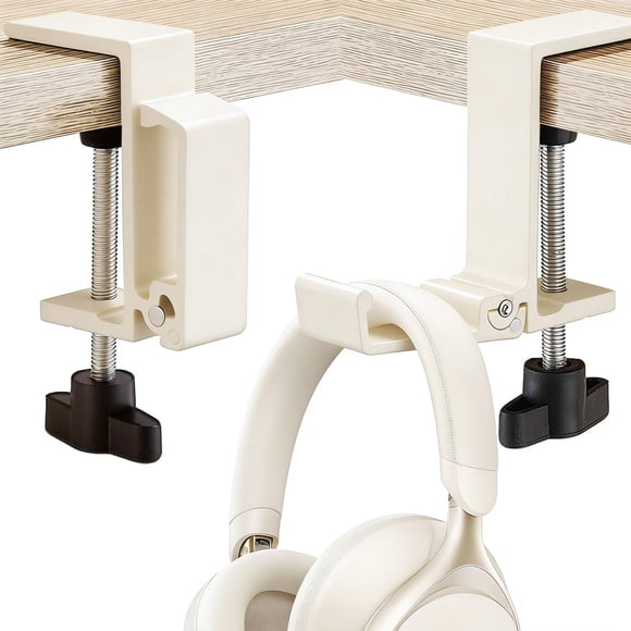 Soporte plegable de aluminio JAKO para audífonos con abrazadera de escritorio