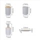 thumbnail image 4 of 3X Juego de Accesorios de Baño Dispensador de JabóN Botella Baño Soporte para Cepillo de Dientes Traje, 4 of 5