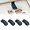 Black, variant on 2 Packs Magnetic Sunglass Holder for Car Visor - Universal Sunglasses Clip for Different Size Eyeglasses - Convenient Interior Car Accessories (Black)