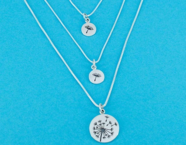 mother daughter necklace set walmart