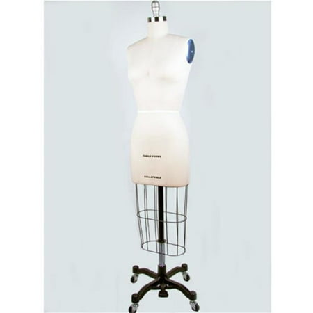 Costway Female Mannequin Realistic Torso Half Body Head Turn Dress