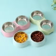 thumbnail image 2 of Detachable Dog Water Bowls Dog Feeder Bowls and Drinkers Stainless Steel Pet Feeders Bowl Pet Dogs Accessories, 2 of 9