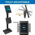 thumbnail image 2 of Mount-It! Anti-Theft Tablet Kiosk with Document Holder for iPad, iPad Air, iPad Pro, 2 of 8