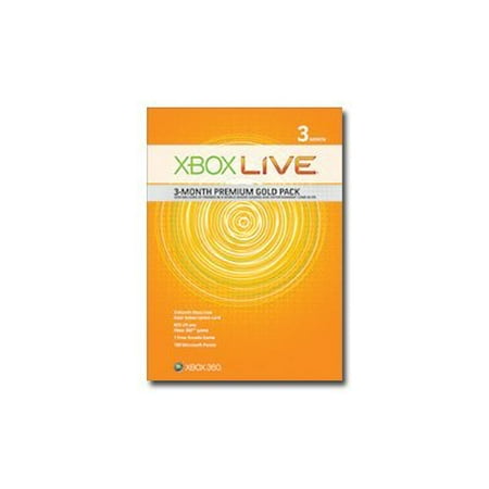 Xbox Live Premium Gold Pack - License
