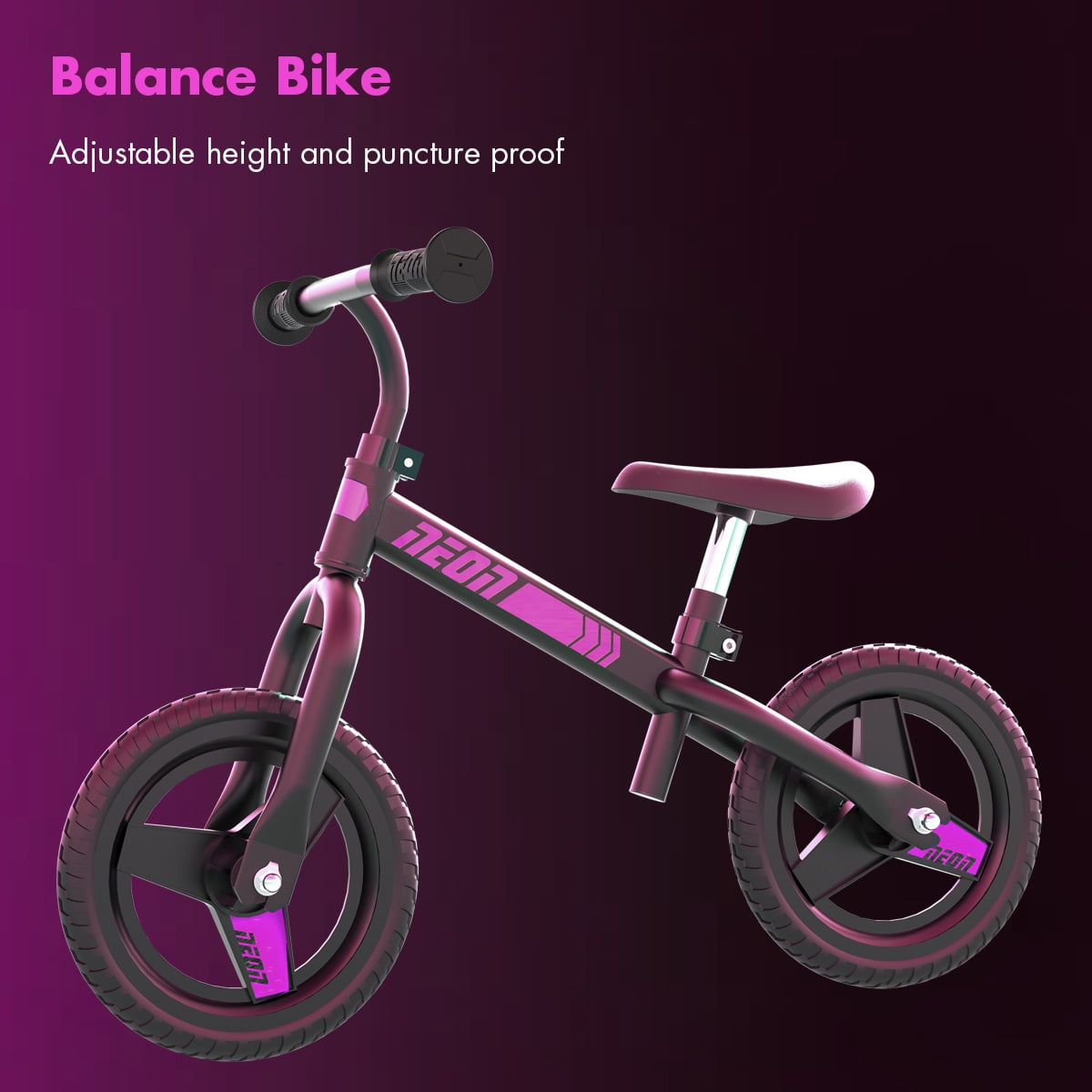 Yvolution Neon Balance Bike, Blue 