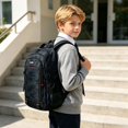 thumbnail image 6 of High School Backpacks Camo Print Large Capacity Versatile Student Backpack Spacious Daypack For Travel Outdoor Activities, 6 of 8