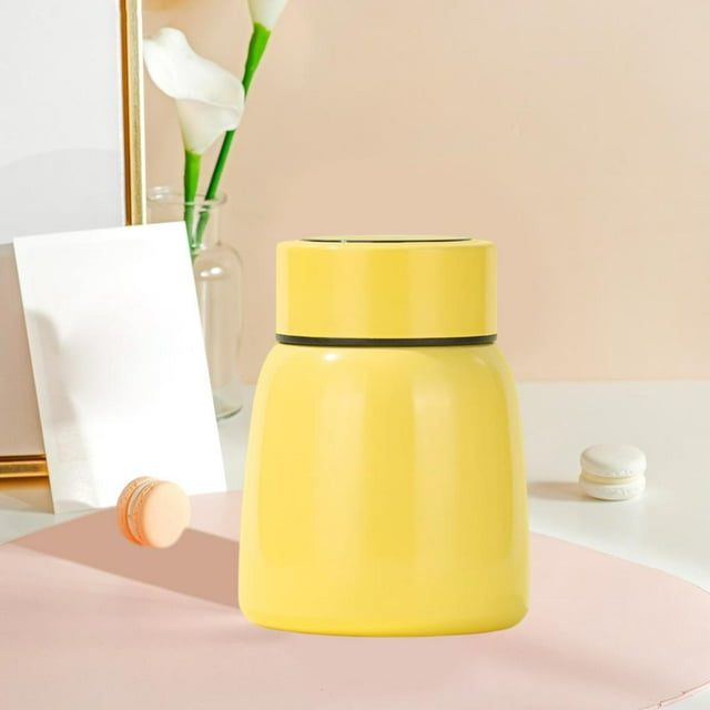 Feltree The Household Portable Small Belly Cup Light Intelligent Temperature Display High Value Mini 304 Stainless Steel Vacuum Stewing Cup