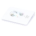 thumbnail image 1 of Estuche para guardar tarjetas fotográficas de 3 pulgadas y 64 bolsillos, miniálbum de fotos para Fujifilm Instax mini 9, color blanco, 1 of 14