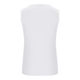thumbnail image 4 of JDQJBZ Women's Plus Size Tank Tops Basic Undershirt Tanks Solid Color Loose Crop Sleeveless Casual Top, 4 of 4