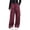 Red, variant on Kids Girl Pants Girls Solid Straight Leg Cargo Pants Drawstring Elastic Waist Fashion Childrens Bottoms Streetwear for Kids Black 5 Years-6 Years