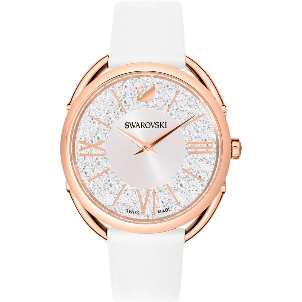 Swarovski - Swarovski Crystalline Leather Glam Watch 5452459 - Walmart ...