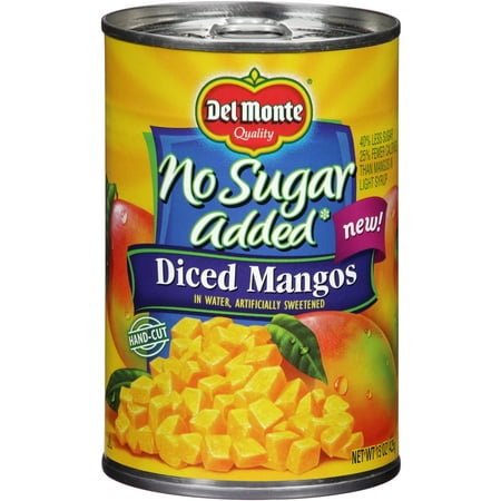 UPC 024000220268 product image for Del Monte No Sugar Added Diced Mangos, 15 oz | upcitemdb.com