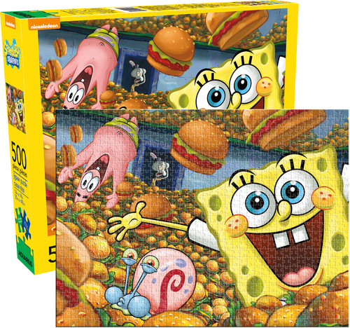 Spongebob Squarepants 100pc Puzzle in Lunchbox Tin by Pressman