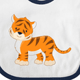 thumbnail image 4 of Inktastic Tiger Boys or Girls Baby Bib, 4 of 4