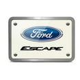 thumbnail image 2 of Ford Escape UV Graphic White Plate Billet Aluminum 2 inch Tow Hitch Cover, 2 of 5