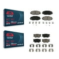 thumbnail image 1 of CMX Front Rear Ceramic Brake Pads Kit for Car Toyota RAV4 Lexus HS250h KCX-100430, 1 of 9