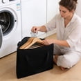 thumbnail image 5 of Coat Hanger Storage Triangle Hanger Storage Foldable Large Capacity Organizer Linen Proof With Handles For Closet Balcony Bathroom Home Textile Storage, 5 of 6