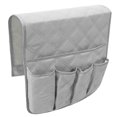 thumbnail image 2 of Dream Lifestyle Bedside Storage Organizer,5 Pockets Bedside Caddy Remote Control Holder Armchair Organizer Couch Caddy Sofa Armrest Bag for Tablet Magazine Phone Remotes Snack, 2 of 8