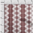 thumbnail image 1 of oneOone Polyester Lycra Fabric Triangle & Hexagon Geometric Printed Fabric 1 Yard 56 Inch Wide, 1 of 1