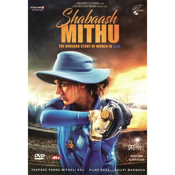 Shabaash Mithu Hindi Movie - Film DVD -English Subtitles(NTSC)