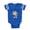 Royal Blue, variant on CafePress - Little Monkey - Cute Infant Baby Football Bodysuit