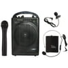 Pyle Pro® Pwma1216bm Portable Amp & Microphone System