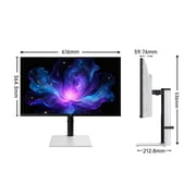 KTC H27T6 27 QHD 210Hz Gaming Monitor, 1440P Monitor with SpeakersFast IPS, 1ms, HDR400, FreeSync & G-Sync Compatible, VESA, Tilt & Swivel & Height Adjustable, 1440P, Black