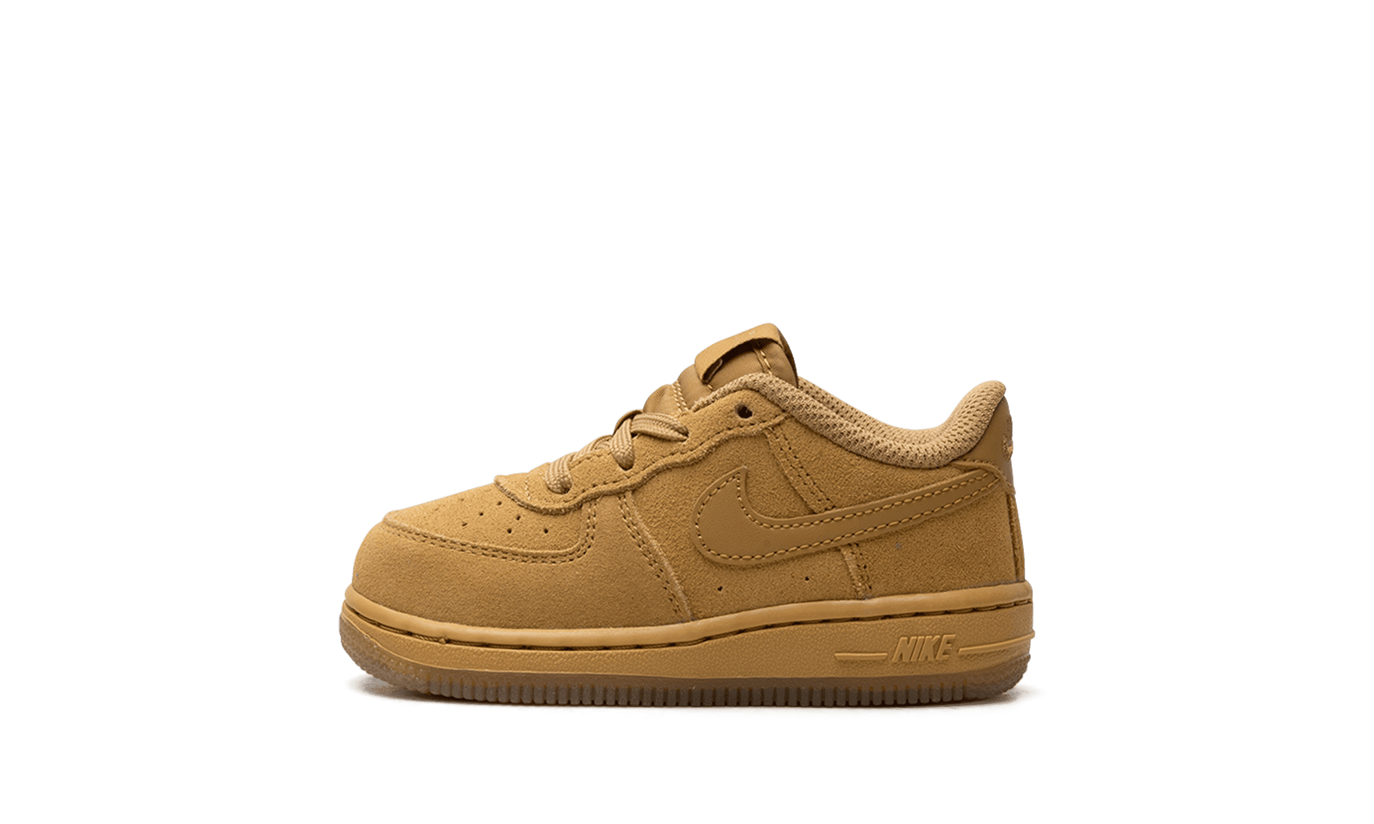 Nike Air Force 1 (GS) Big Kids Basketball Shoes, Size 5, White 