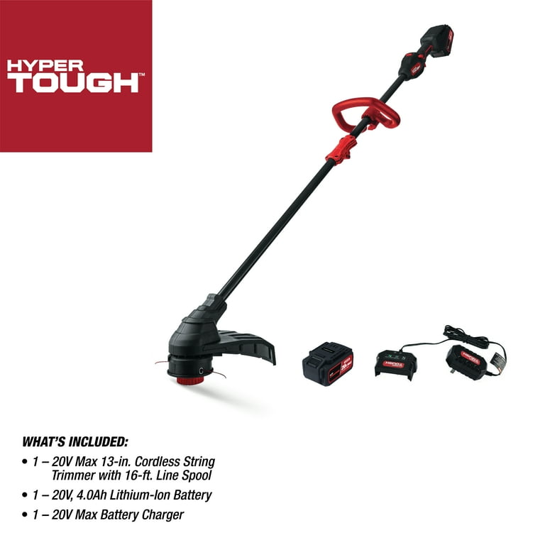 20V MAX* 13 in. Cordless String Trimmer With Charger and 4.0Ah