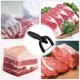 thumbnail image 5 of Rebanadora De Carne De Cerdo De Mano Cortadora De Queso De Alambre De Acero Inoxidable De Grado Alimenticio Rebanadora De Grasa De Carne Rebanadora De Res Afilada Cortadora De Rebanar Carne Segura Ut, 5 of 7