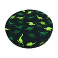 thumbnail image 1 of Easygdp Dinosaurs Print Easy To Install Bar Stool Covers&Stool Covers Round&Elastic Stool Cover, Barstool Covers,Washable&Bottom With Elastic Edge-14 inch, 1 of 7