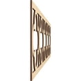 thumbnail image 3 of Ekena Millwork 47"W x 12"H x 1/4"T Woodall Fretwork Moulding, Birch, 3 of 13