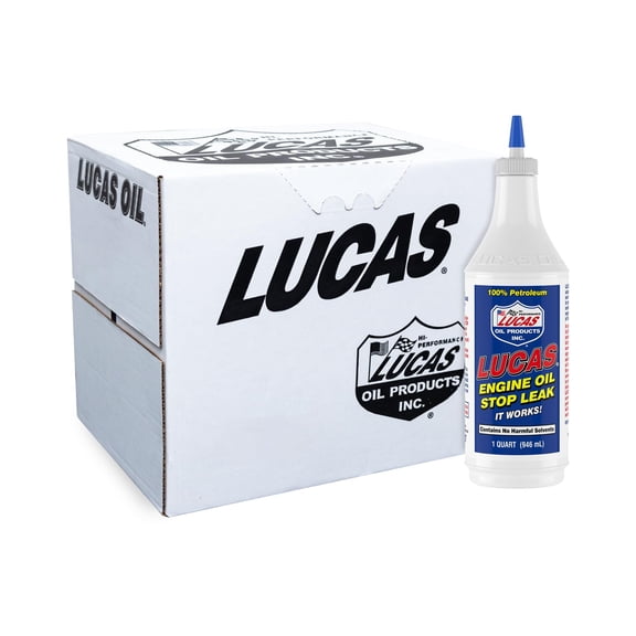 LUCAS 10278 Engine Stop Leak 32oz 12 Unit Case
