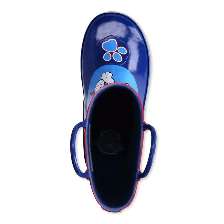 Paw Patrol Toddler Boys Rain Boots Toddler Boy s Size 5 6 Blue