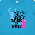 thumbnail image 4 of Inktastic Gender Reveal Will It Be a Little Buck or Doe? Girls Baby T-Shirt, 4 of 5