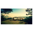 thumbnail image 2 of Full Moon Autumn Midnight - Landscape Photo Canvas Art Print, 2 of 3