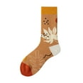 thumbnail image 2 of Calcetines para hombre y mujer, otoño e invierno, estilo pareja, calcetines de moda, calcetines de tubo medio personalizados y modernos, calcetines para mujer, 2 of 3