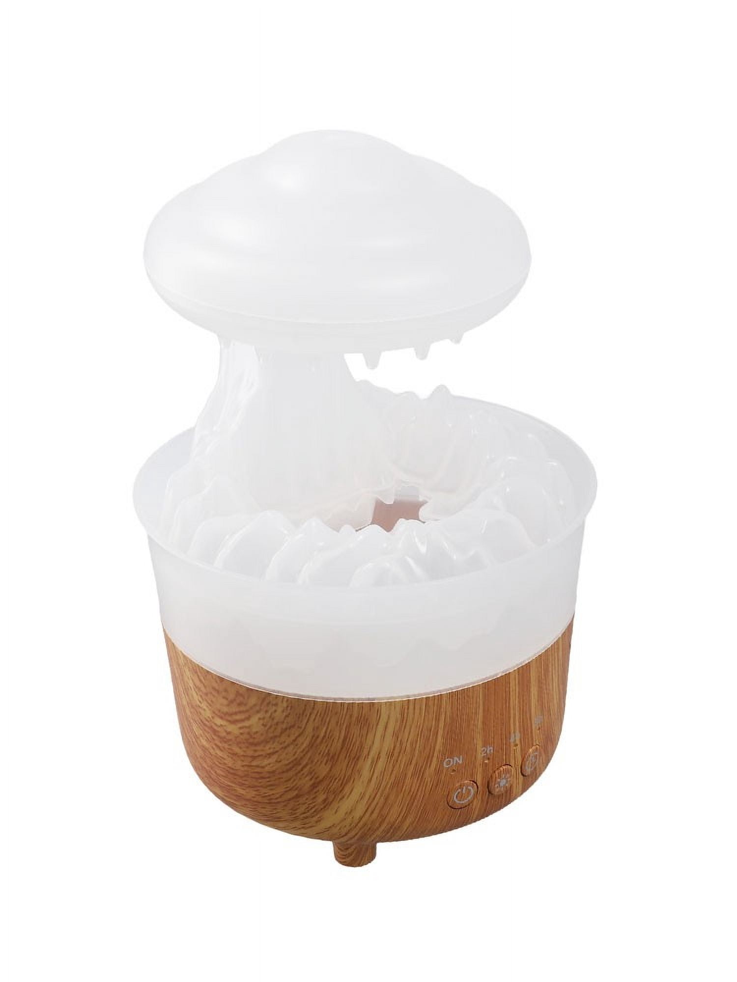 7 Color Raindrop Humidifier Aroma Diffuser Relaxing Atmosphere Creator