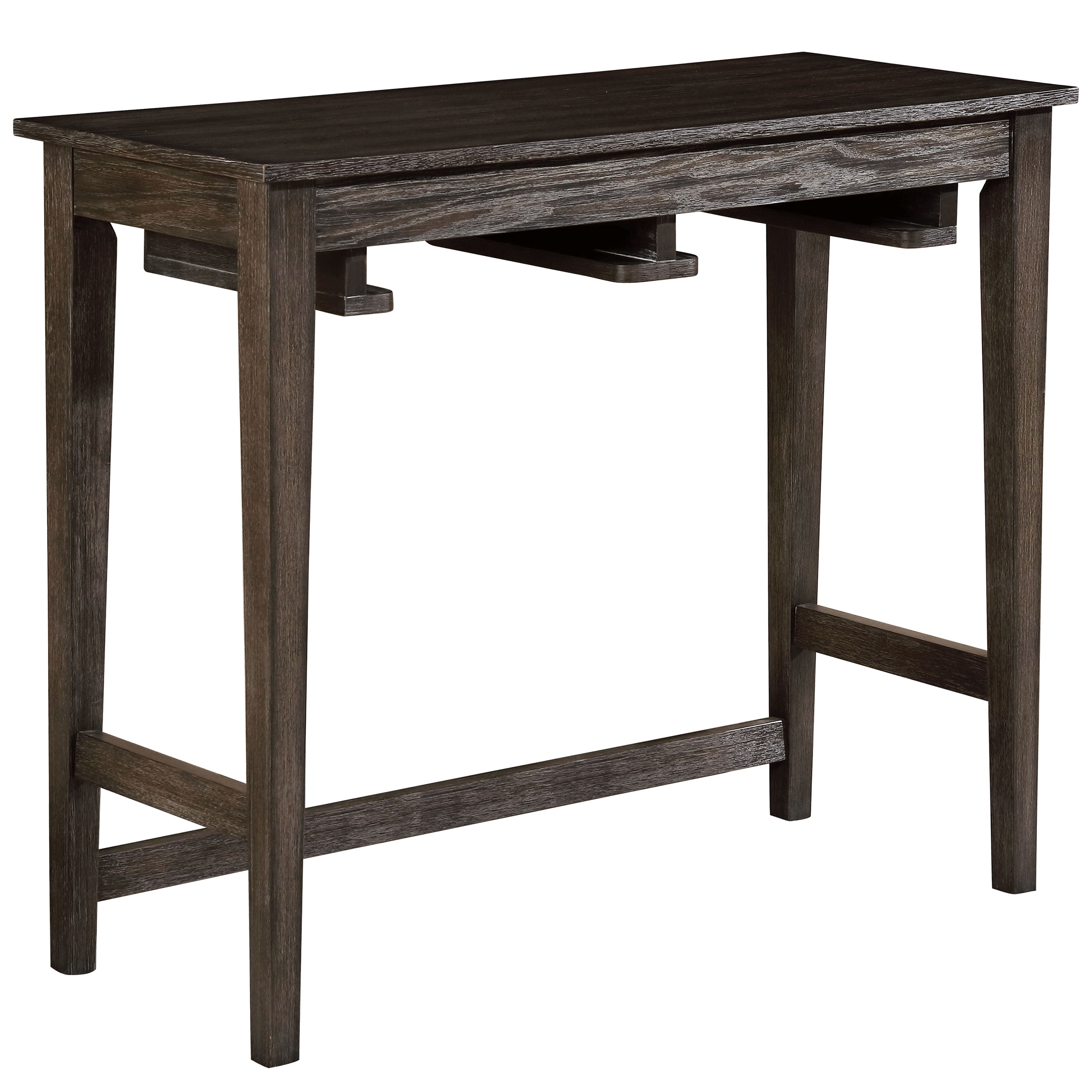 Furniture of America Tryst 3-Piece Wood Bar Table Set, Gray