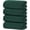 Hunter Green, variant on Pack of 4 Extra Large Bath Towels 30 x 60 Inches, 100% Cotton, Larger & Lighter Weight, Quicker to Dry, Super Soft and Absorbent, Perfect for Bathroom, Cool Grey