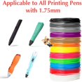 thumbnail image 3 of SUTENGDA 20 Colors 3D Pen PLA Filament Refills  10 Feet Each Color  Total 200Ft 3D Printing Material  Support for All 1.75mm 3D Printer / 3D Pen, 3 of 13