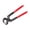 6 inches, variant on End Cutting Pliers Nippers Puller Plier with Red Plastic Handle for Crafts Jewelry Making Heavy Duty Tasks