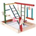 thumbnail image 1 of Penn-Plax Bird Life Parque infantil de madera - Perfecto para cacatúas y cotorras - Grande, 1 of 1