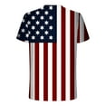 thumbnail image 4 of cllios 4th of July Shirts for Men Patriotic Red White and Blue Graphic Tees Regular Fit Round Neck Top Vintage Short Sleeve T Shirt July 4th Mens Gifts, 4 of 5